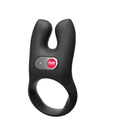 NŌS by Fun Factory Vibrating c-ring that targets both parties - Colour (BLACK)