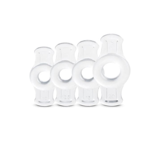 Active constriction rings (pack of 4 sizes 9mm, 12mm, 15mm, 18mm)