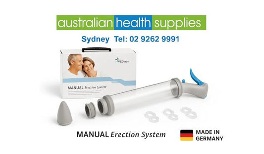 Manual Pump - Vacuum erection device for erectile dysfunction TGA approved - Made in Germany