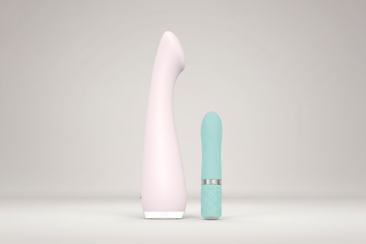 Combined product image with mini-sized green item